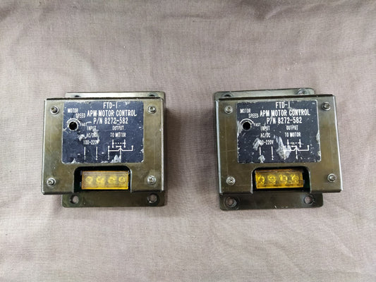 FTD 1 8272-582 APM Motor Control 8272582 100-220 VAC