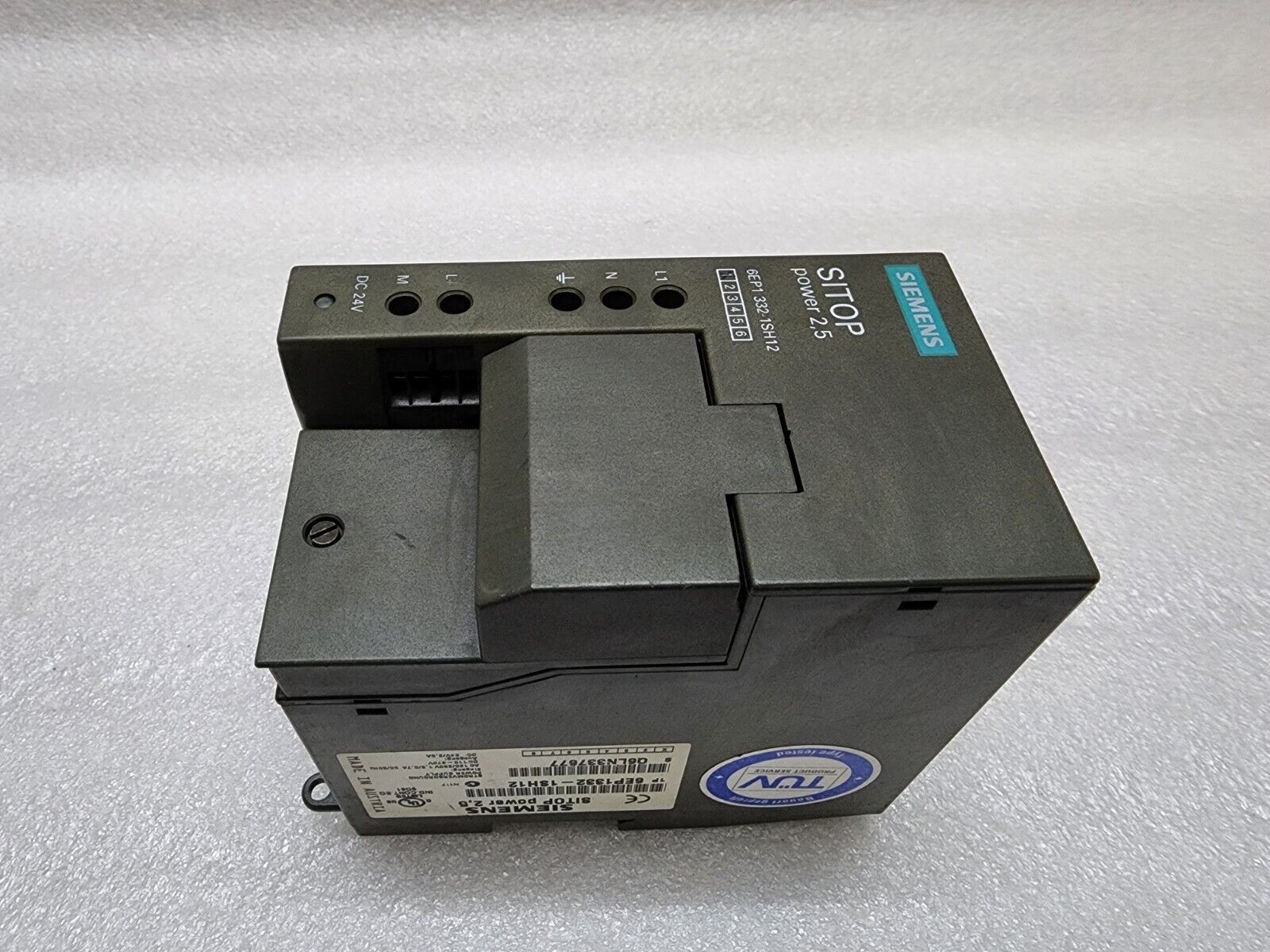 SIEMENS SITOP POWER 2.5 6EP1332-1SH12 POWER SUPPLY 24VDC 2.5A