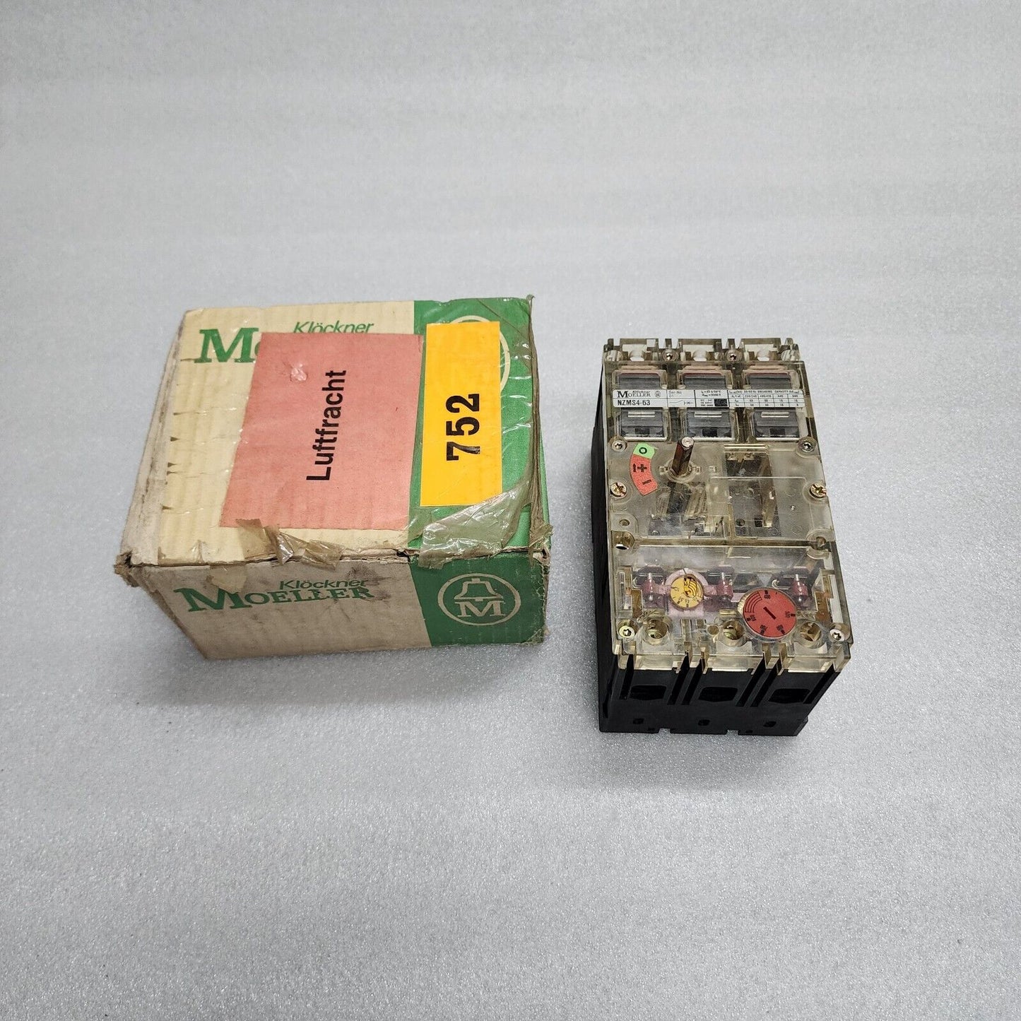 MOELLER NZMS4-63 3-POLE CIRCUIT BREAKER