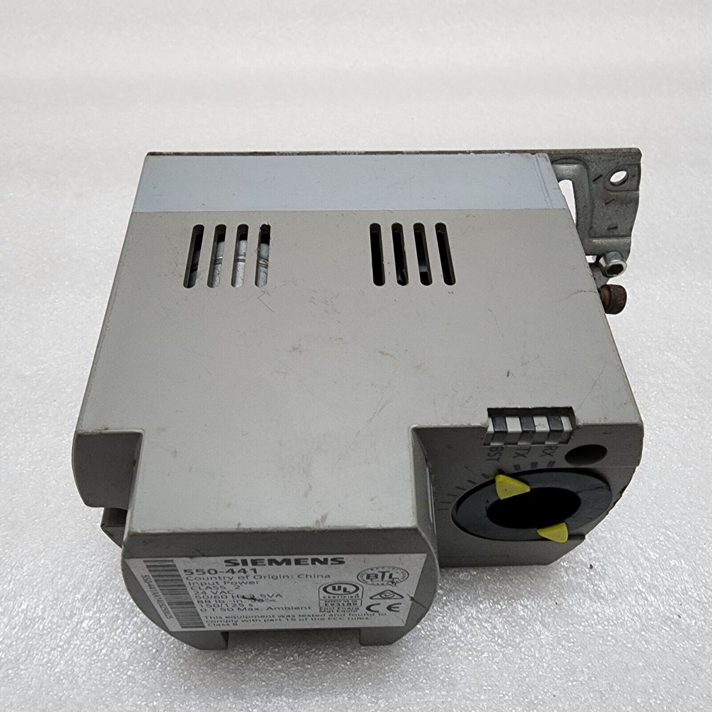 SIEMENS 550-441 BACNET ATEC ACTUATING TERMINAL EQUIPMENT 24V