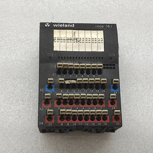 WIELAND RICOS 16I REMOTE I/O BINARY MODULE 03-035-3000-1