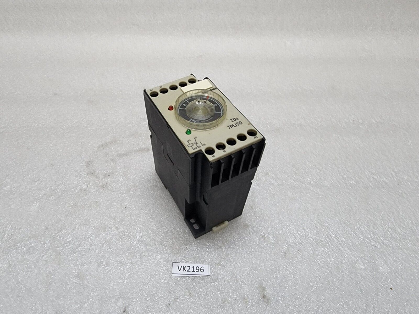 SIEMENS 7PU2040-7AN20 TIME DELAY RELAY 220-240V