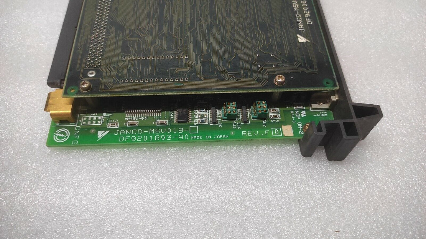 YASKAWA ELECTRIC JANCD-MSV01B CONTROLLER BOARD DF9201893-A0