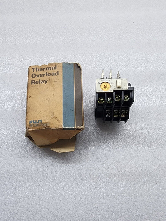 FUJI ELECTRIC TR-0N/3 OVERLOAD RELAY 0.8-1.2A NIB
