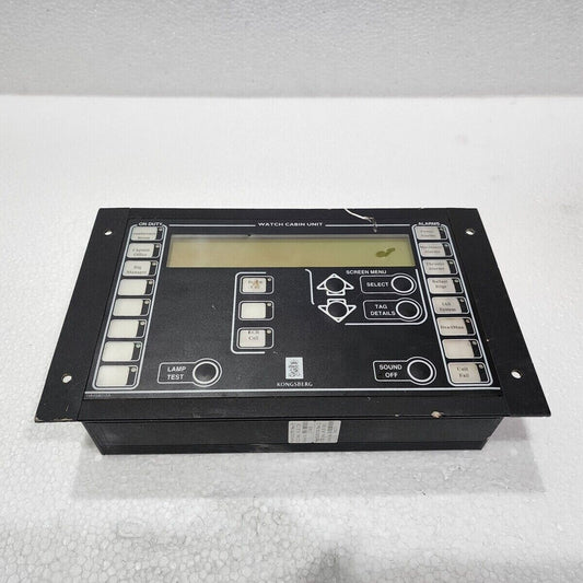 KONGSBERG 6200373 REV B1 WATCH BRIDGE UNIT 6200338 REV C1