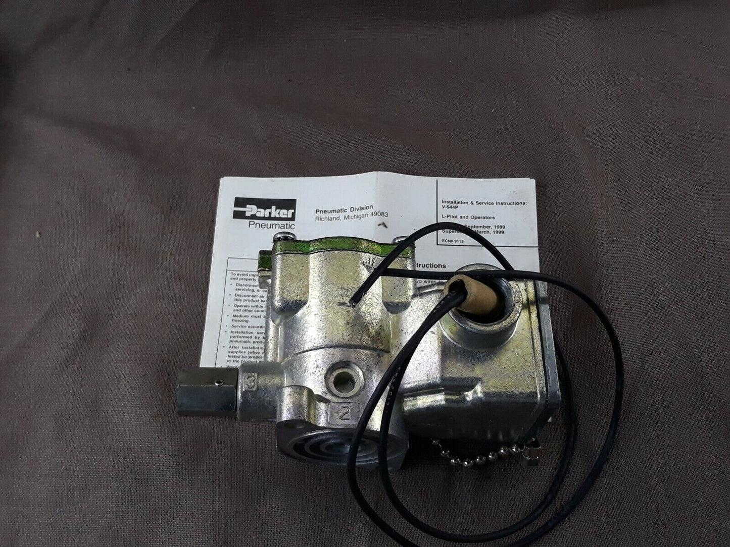 Parker L-Pilot Valve V-644P K085902553