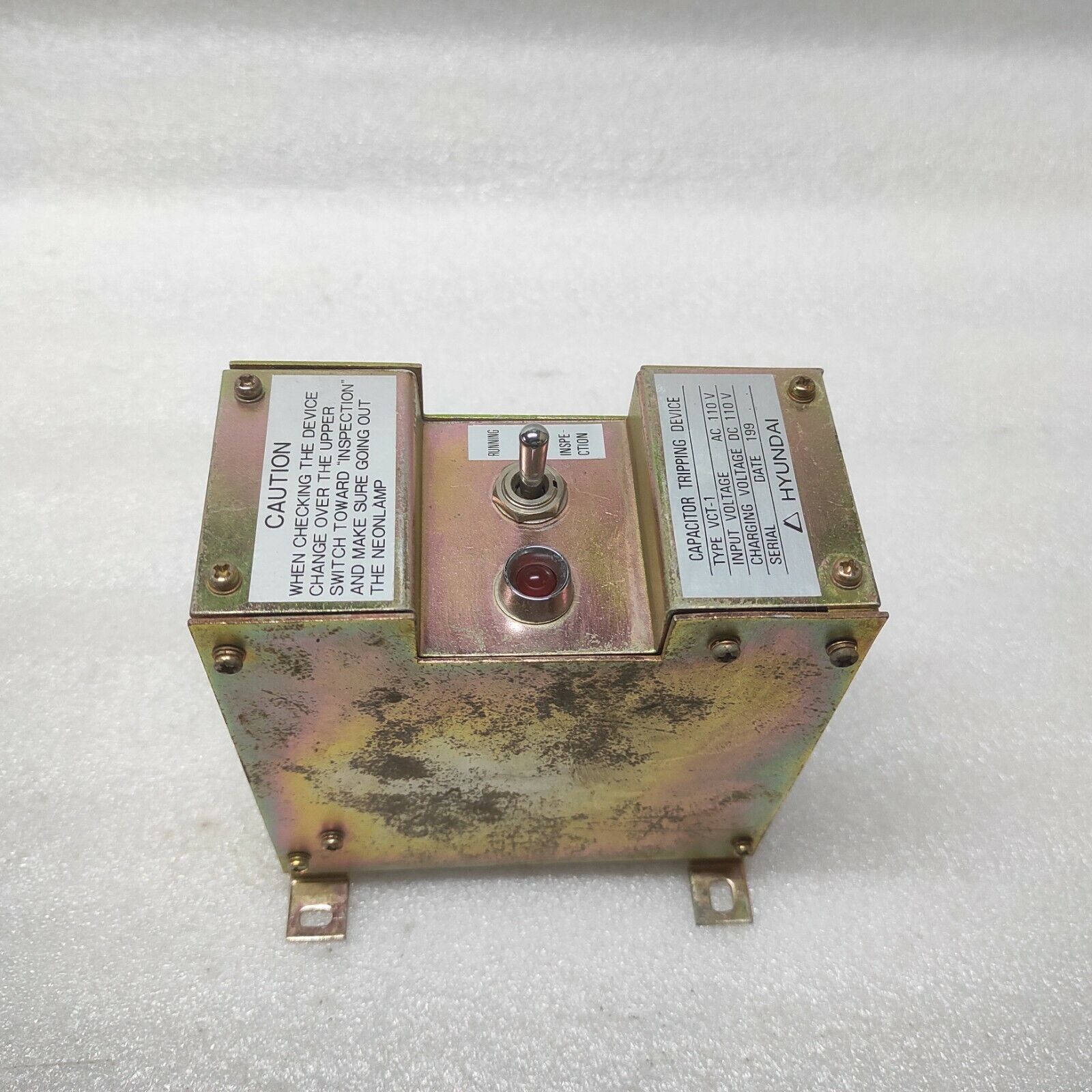 HYUNDAI VCT-1 CAPACITOR TRIPPING DEVICE 110V