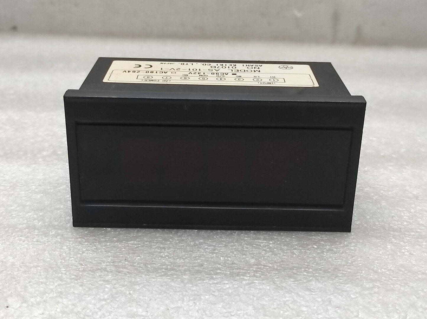 ASAHI KEIKI AS-101-2V-1 DIGITAL PANEL METER 90-132V