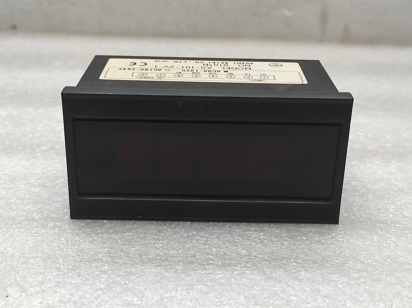 ASAHI KEIKI AS-101-2V-1 DIGITAL PANEL METER 90-132V