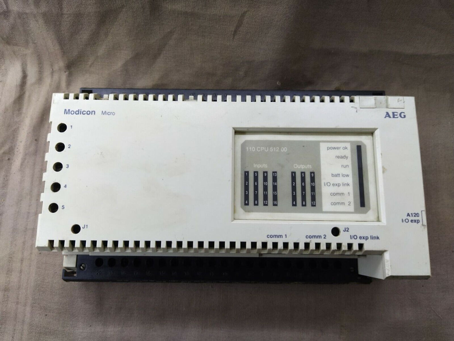 AEG 110CPU51200 MODICON Micro 110 CPU 512 00