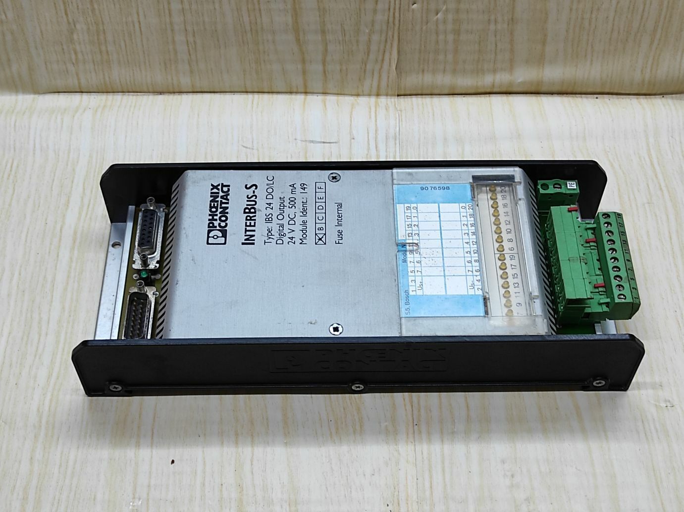 Phoenix Contact INTERBUS-S IBS 24 DO/LC Digital Output Module 24V DC 2784667