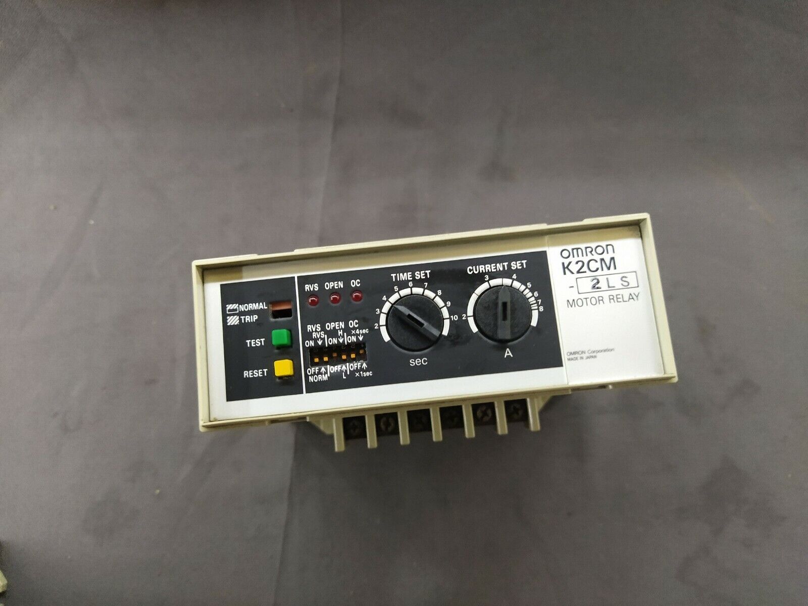 Omron K2CM 2LS Motor Relay 200-240 VAC K2CM2LS