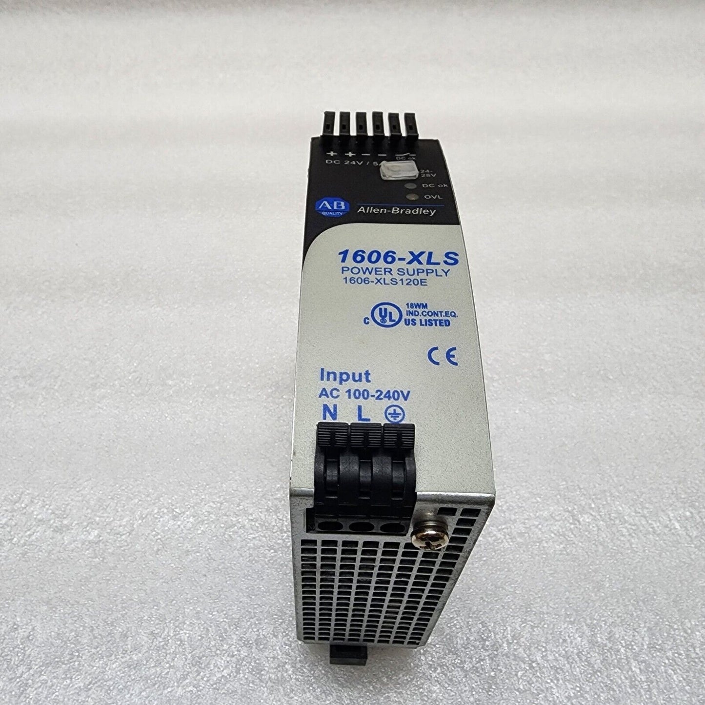 ALLEN BRADLEY 1606-XLS120E POWER SUPPLY 24VDC 5-7A