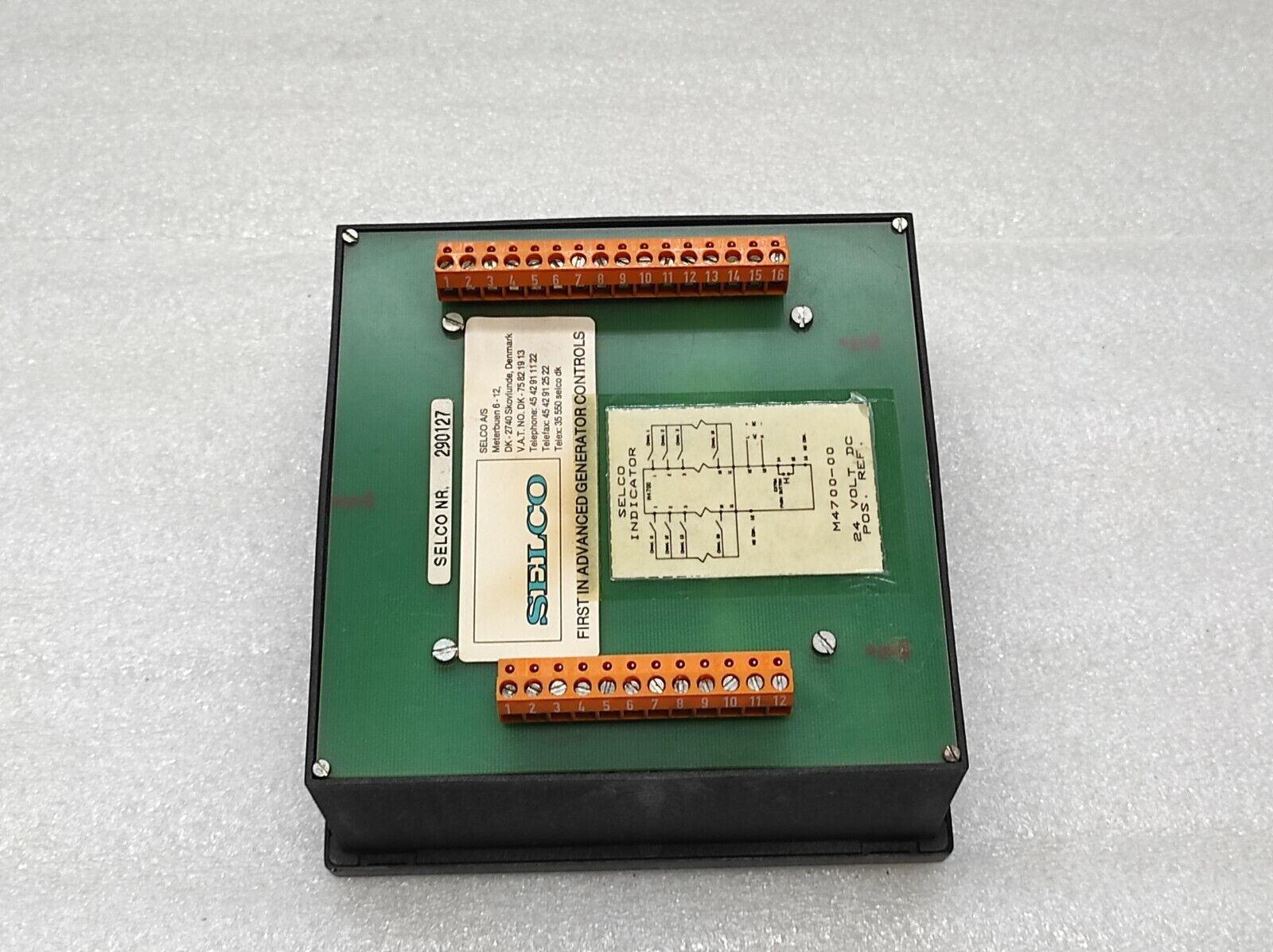 Selco M4700 24VDC Engine Alarm Indicator Panel M4700-00
