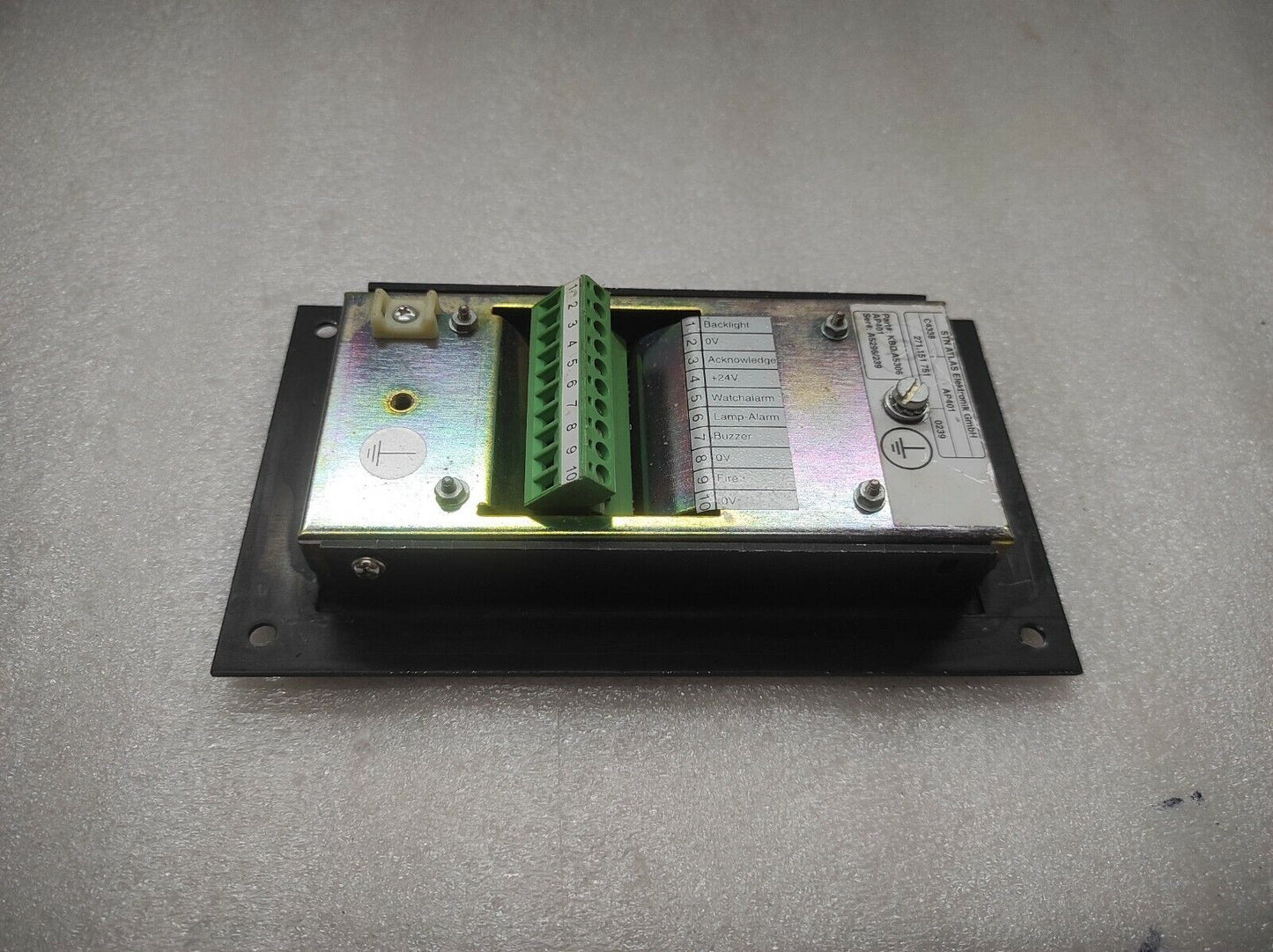 STN ATLAS AP-401 WATCH-ALARM SYSTEM 271.151 751