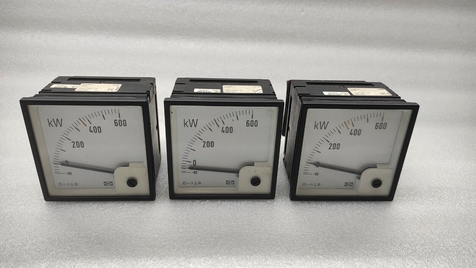 DEIF KW METER 100036913.20 KILOWATT METER 115VAC 750/5A