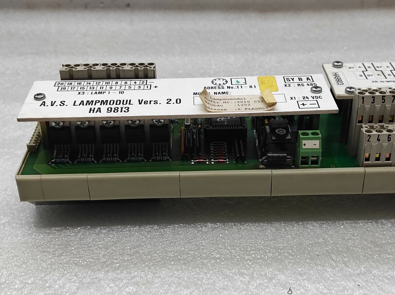 A.V.S. LAMPMODUL VER 2.0 HA 9813 2010 032