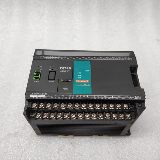 FATEK FBS-40MCT JU-D24 PROGRAMMABLE CONTROLLER 24VDC