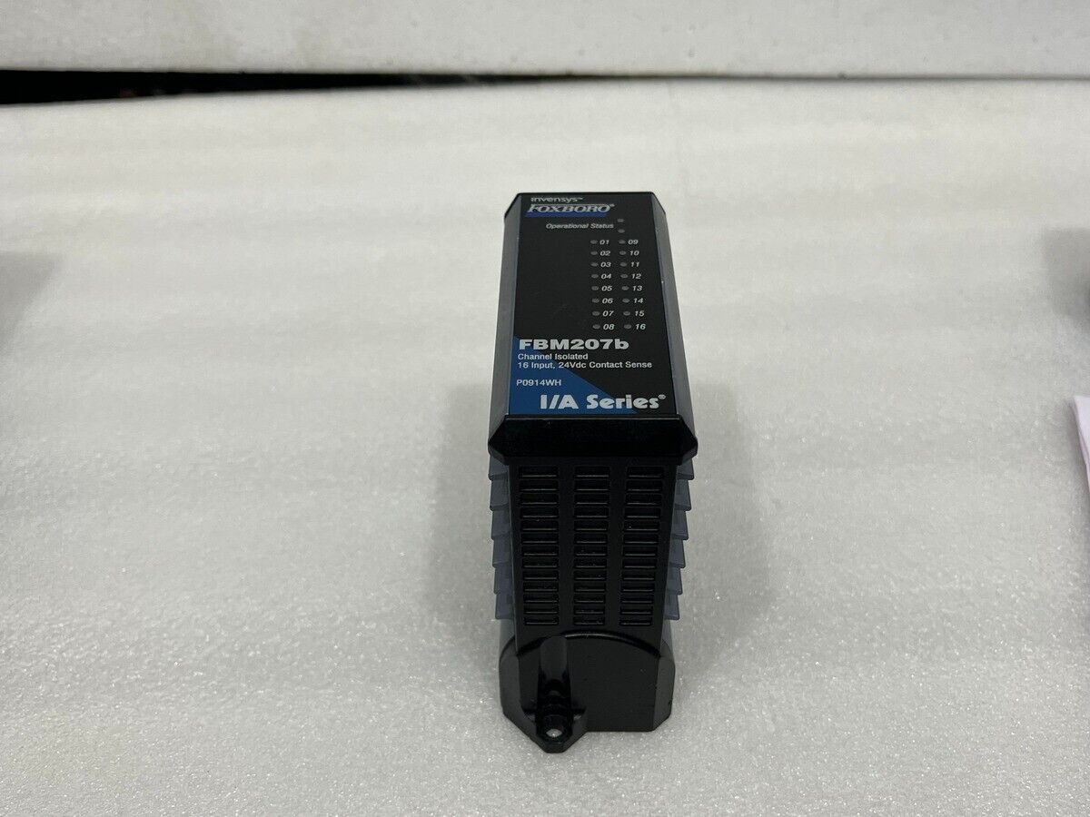 FOXBORO INVENSYS FBM207B 16CH ISOLATED INPUT 24VDC CONTACT SENSE P0914WH