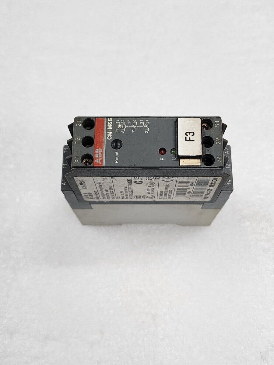 ABB CM-MSS THERMISTOR MOTOR PROTECTION RELAY 1SVR430811R1300