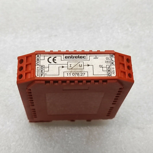 ENTRELEC 11 078-27 RELAY 24V 1107827