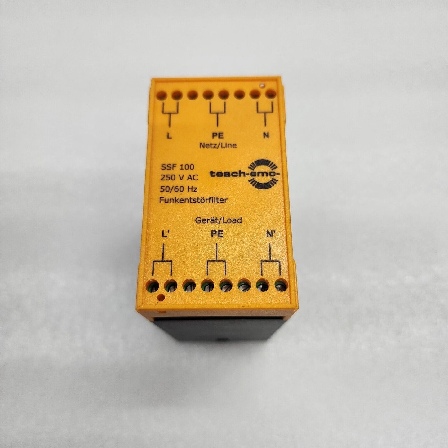 TESCH-EMC SSF100-2-10A LINE FILTER SSF 100 250VAC