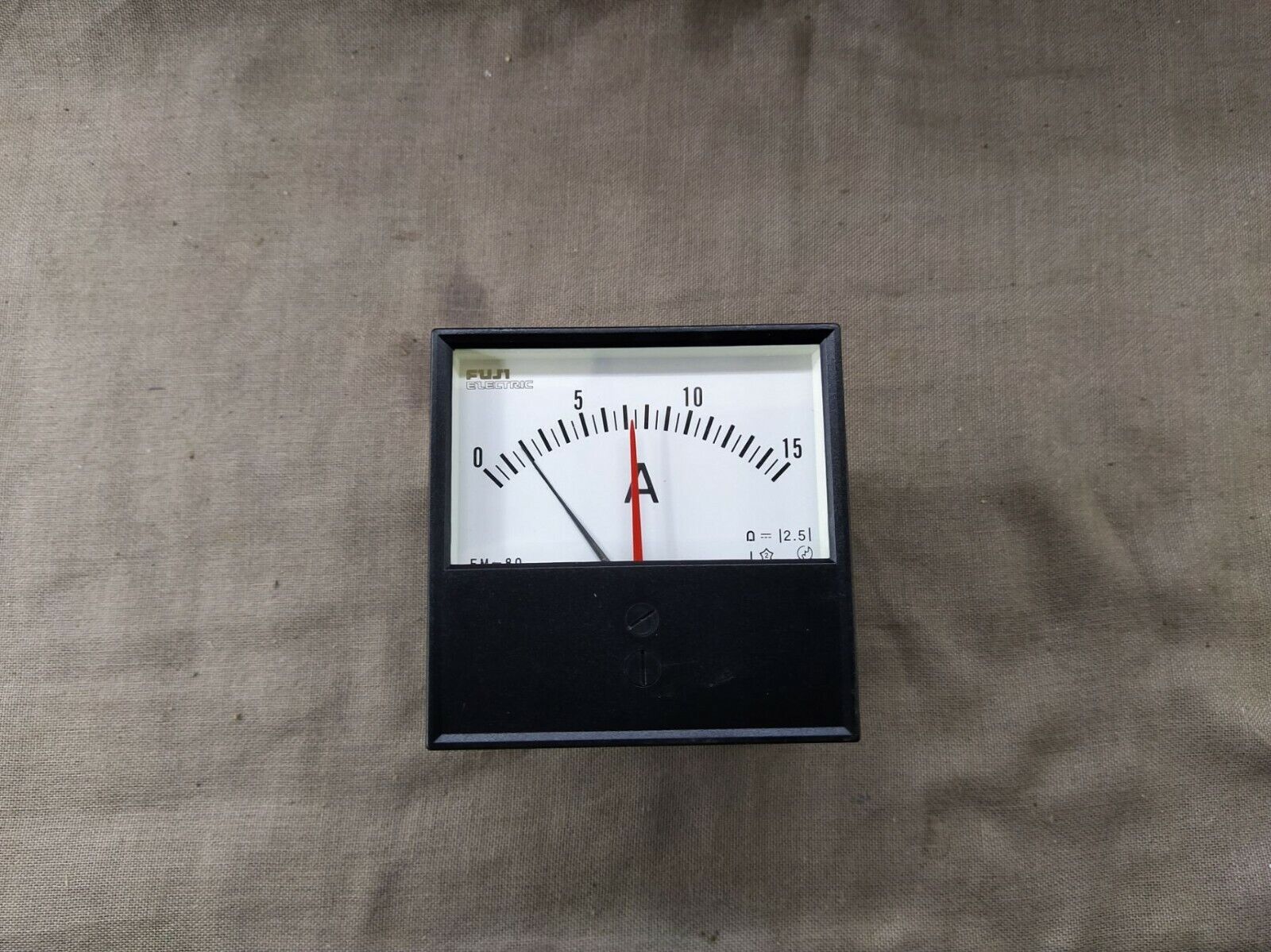 Fuji FM-80 Ampere Meter 1.5A 10V Ammeter