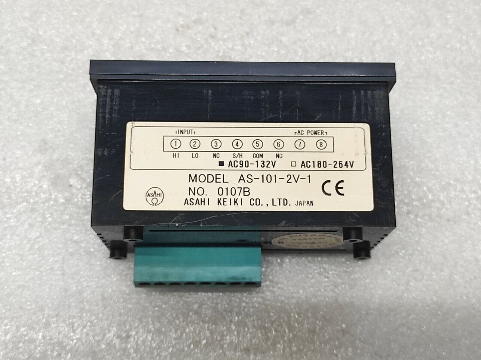 ASAHI KEIKI AS-101-2V-1 DIGITAL PANEL METER 90-132V