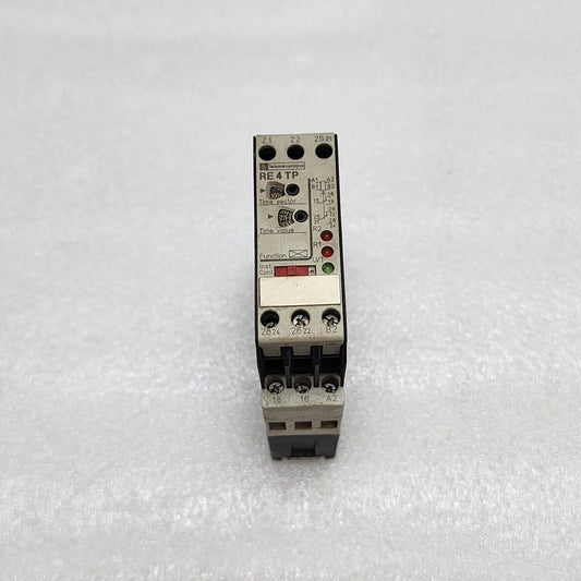 TELEMECANIQUE RE4 TP13BU TIME DELAY RELAY 09972 110-240VAC/24VAC-DC/42-48VAC
