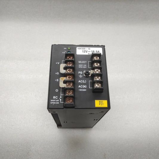FINE SUNTRONIX VSF220-12 POWER SUPPLY 12VDC 18.5A