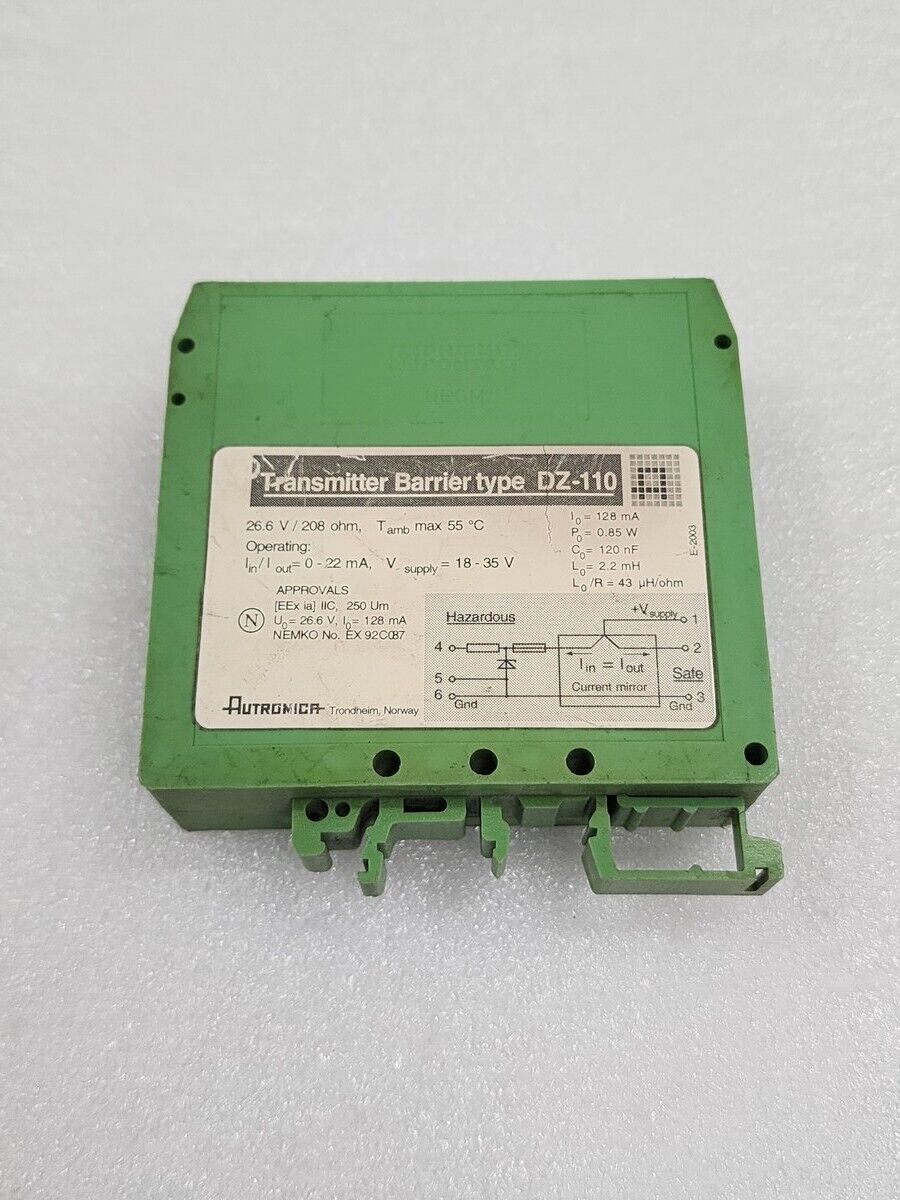AUTRONICA DZ-110 TRANSMITTER BARRIER 18-35VDC