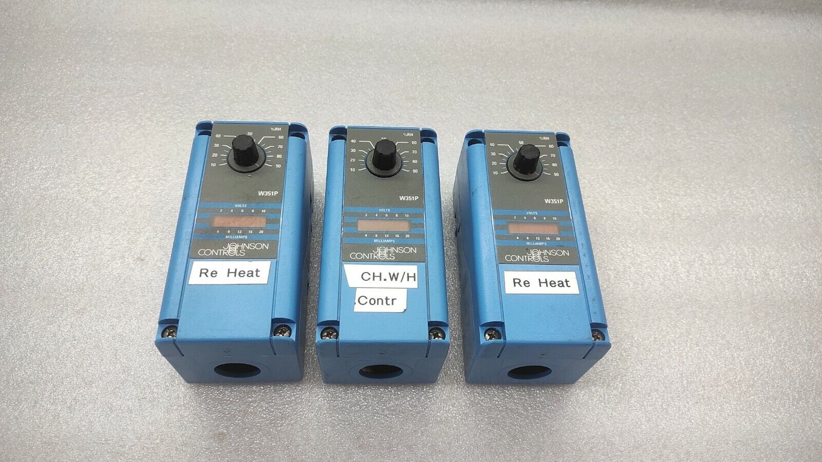 JOHNSON CONTROLS W351PN-2C HUMIDITY CONTROLLER