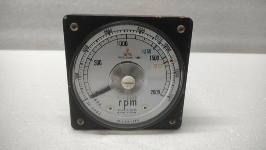 TSUJIDO SEISAKU RPM INDICATOR TURBINE TANK CLEANING PUMP