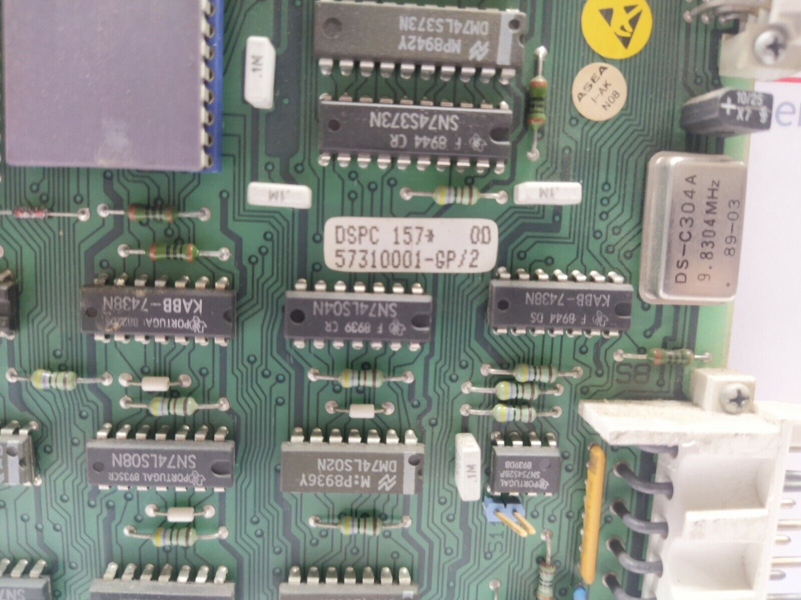 ABB DSPC 157 MAIN COMPUTER BOARD 57310001-GP/2