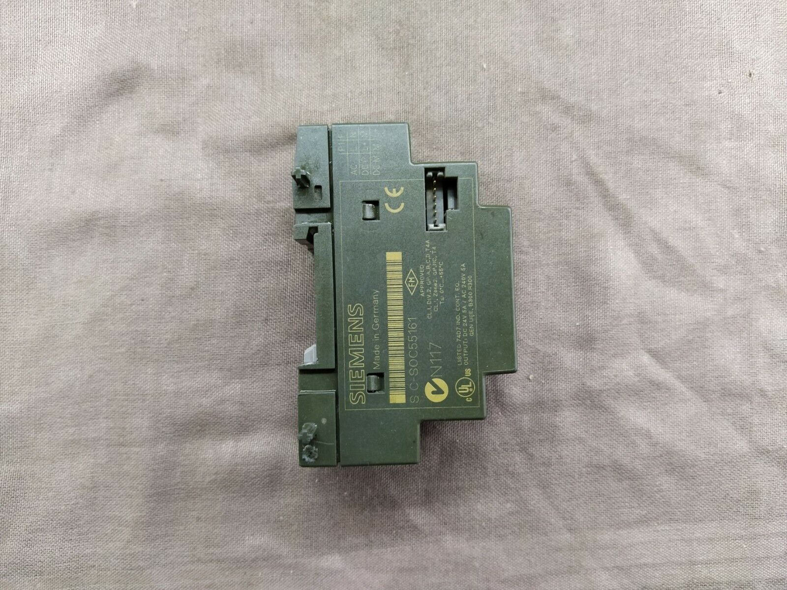 Siemens 6ED1 055-1HB00-0BA0 Expansion Module 6ED10551HB000BA0