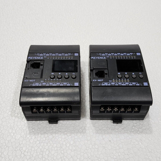 KEYENCE KV-16DT BASE UNIT TYPE DC