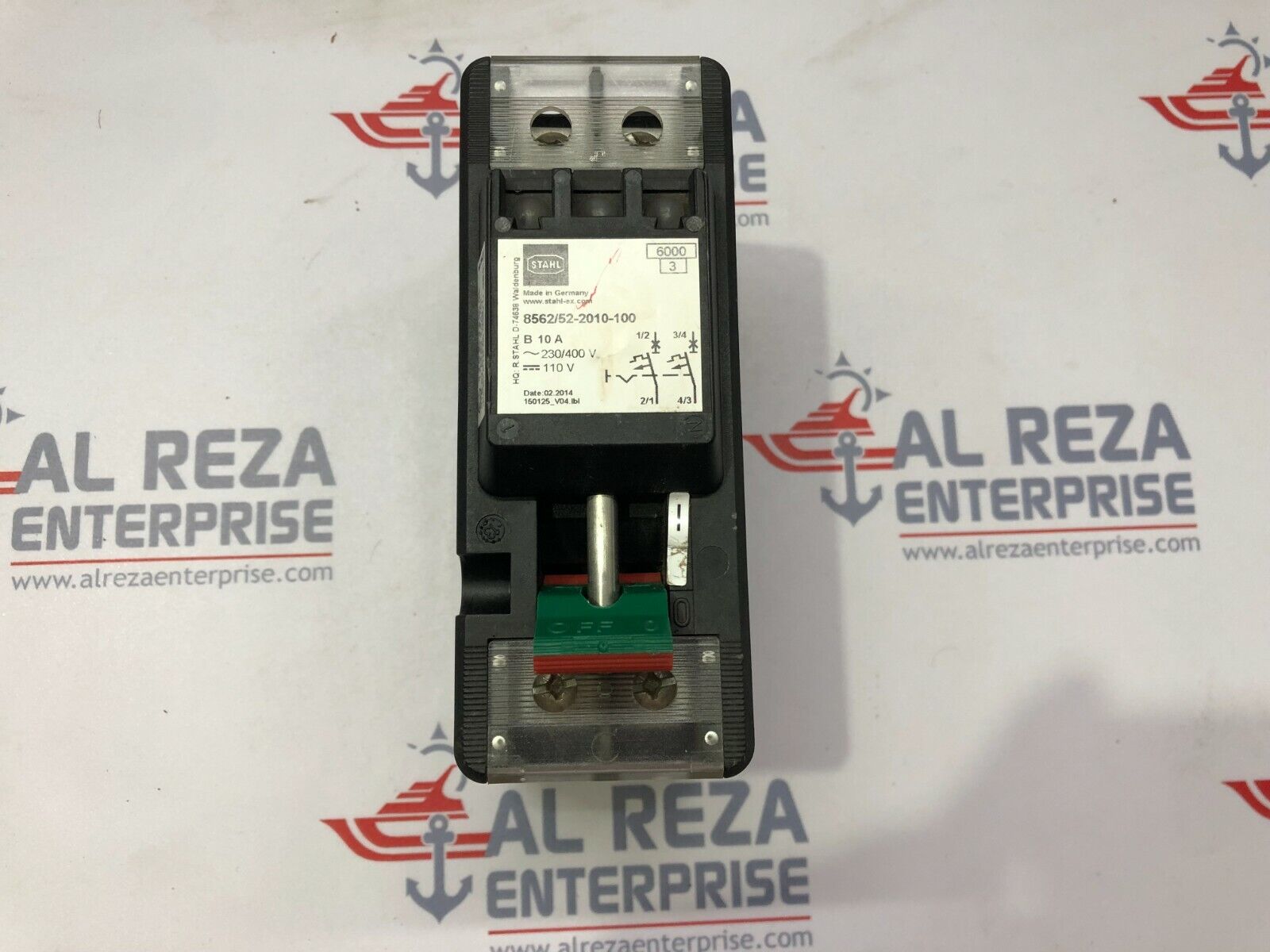 STAHL 8562/52-2010-100 2-POLE CIRCUIT BREAKER 10A