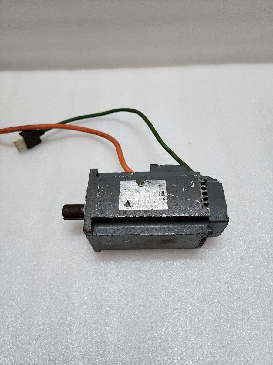 SIEMENS 1FL6044-2AF21-1AA1 SYNCHRONOUS AC SERVO MOTOR 1KW 230V SIMOTICS S-1FL6