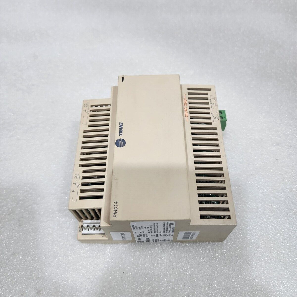 TRANE PM014 POWER SUPPLY MODULE X13651538-01 18-32 VAC