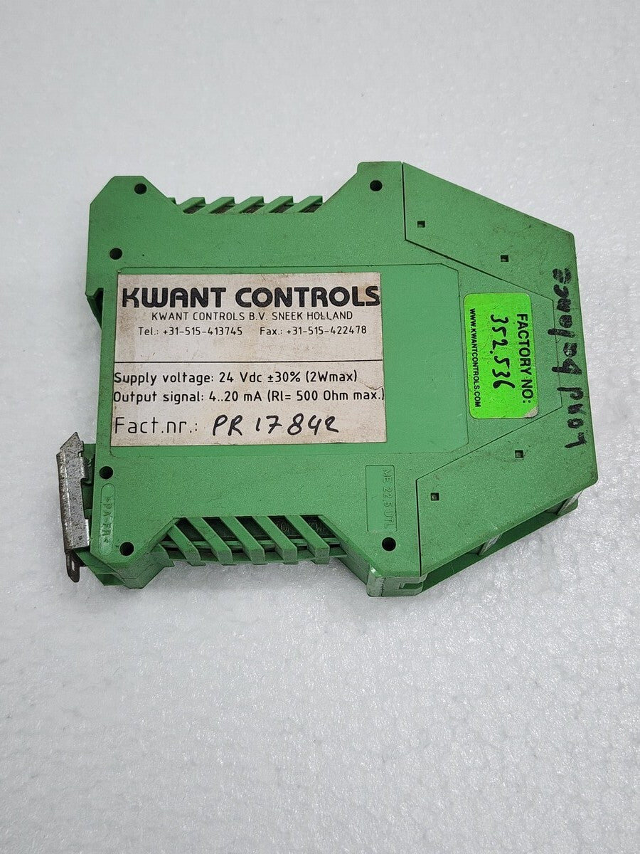 KWANT CONTROLS SNEEK NL 51002997 CONVERTER 24V