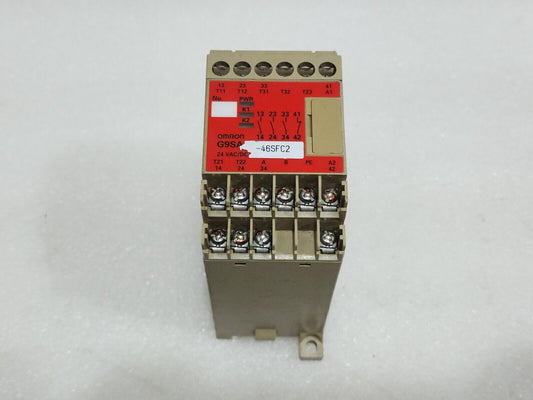 OMRON G9SA-301 SAFETY RELAY 24V AC-DC