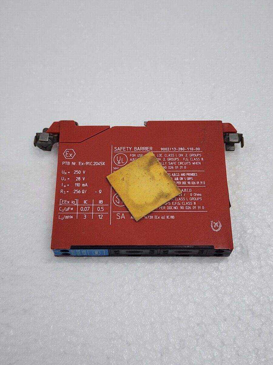 STAHL 9002/13-280-110-00 SAFETY BARRIER