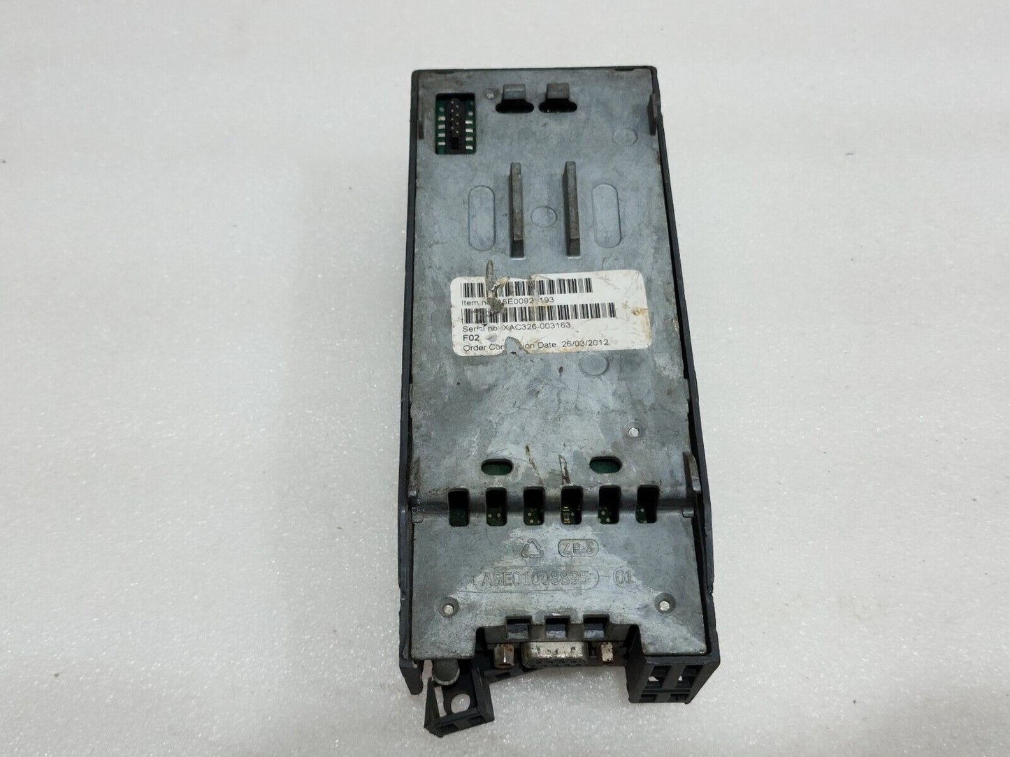 SIEMENS SINAMICS CU240S DP CONTROL UNIT 6SL3244-0BA20-1PA0
