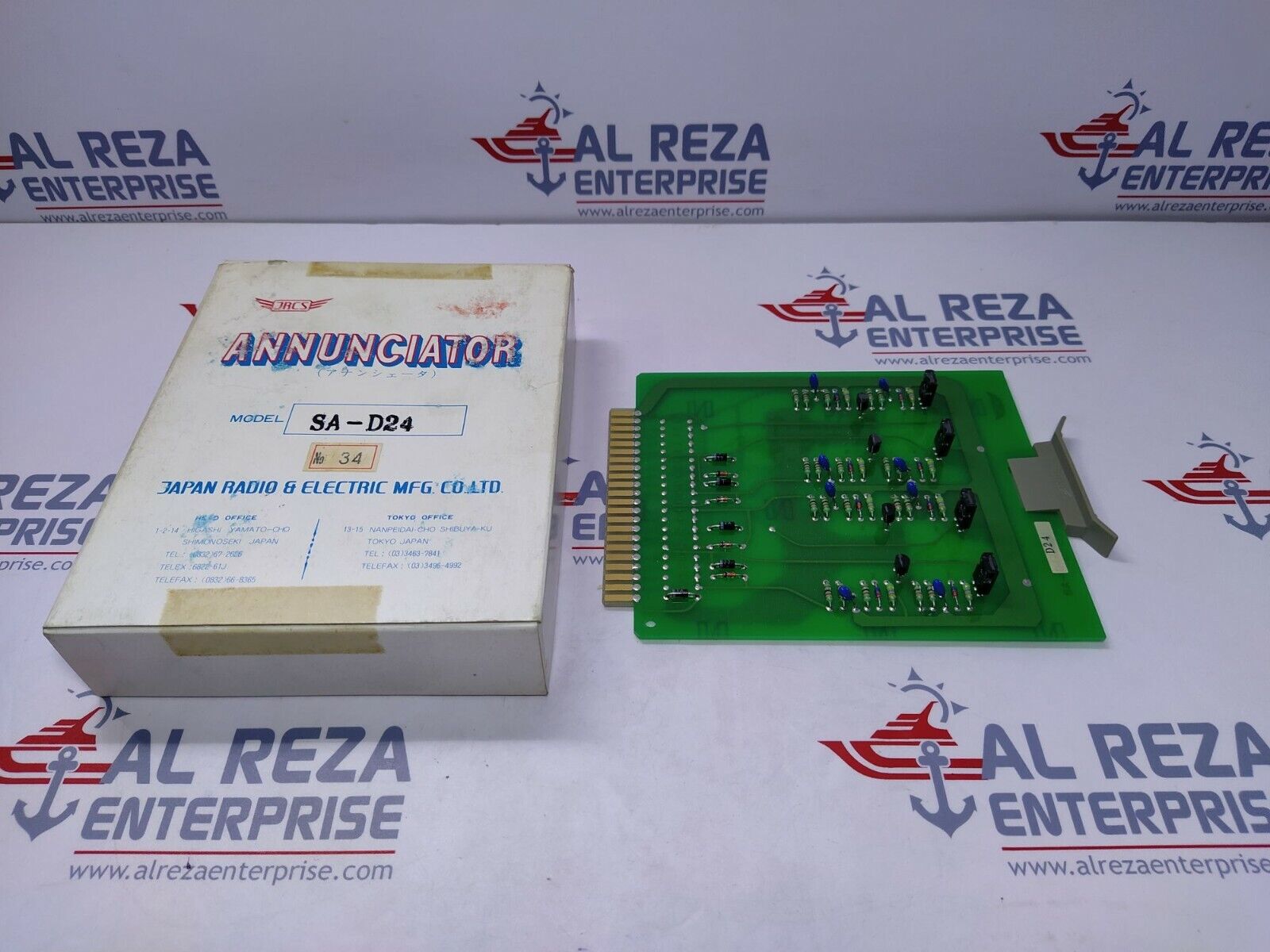 JRCS SA-D24 Annunciator PCB Board