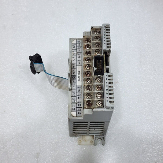 ALLEN BRADLEY CAT 1762-OW16 MICROLOGIX RELAY OUTPUT MODULE