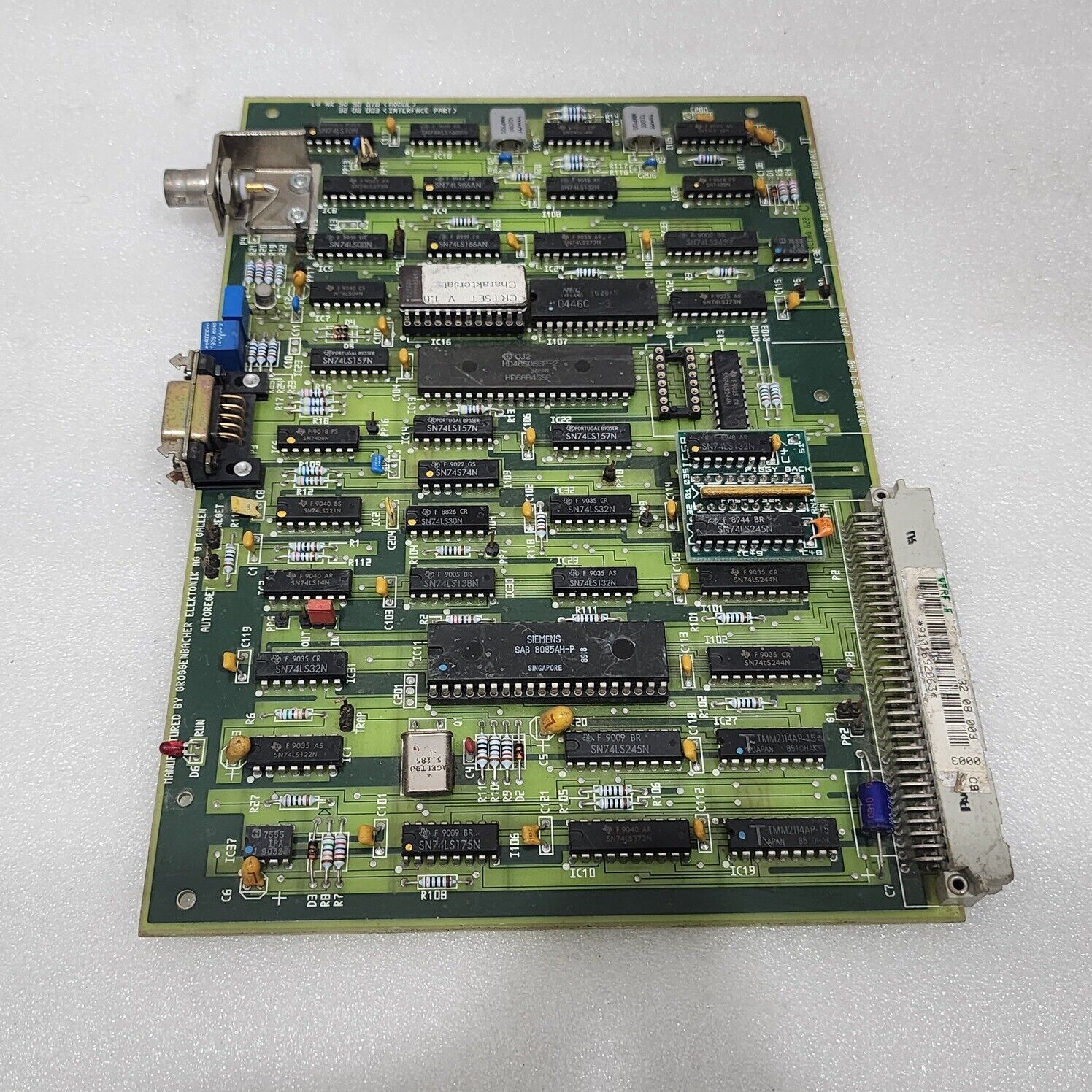 GROSSENBACHER ELEKTRONIK AG LG NR 50 50 078 MODULE VIDEO INTERPRETER INTERFACE 2