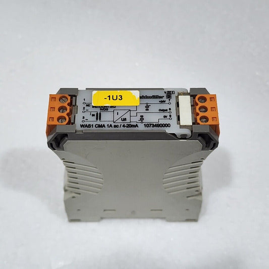 WEIDMULLER WAS1 CMA 1A AC/4-20MA CURRENT MONITORING 1073490000