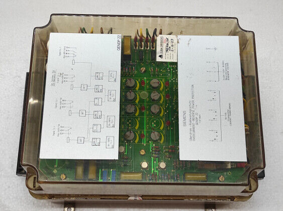 Siemens 7SP-8003 Overcurrent Reverse Power Protection GENOP 22 7SP8003