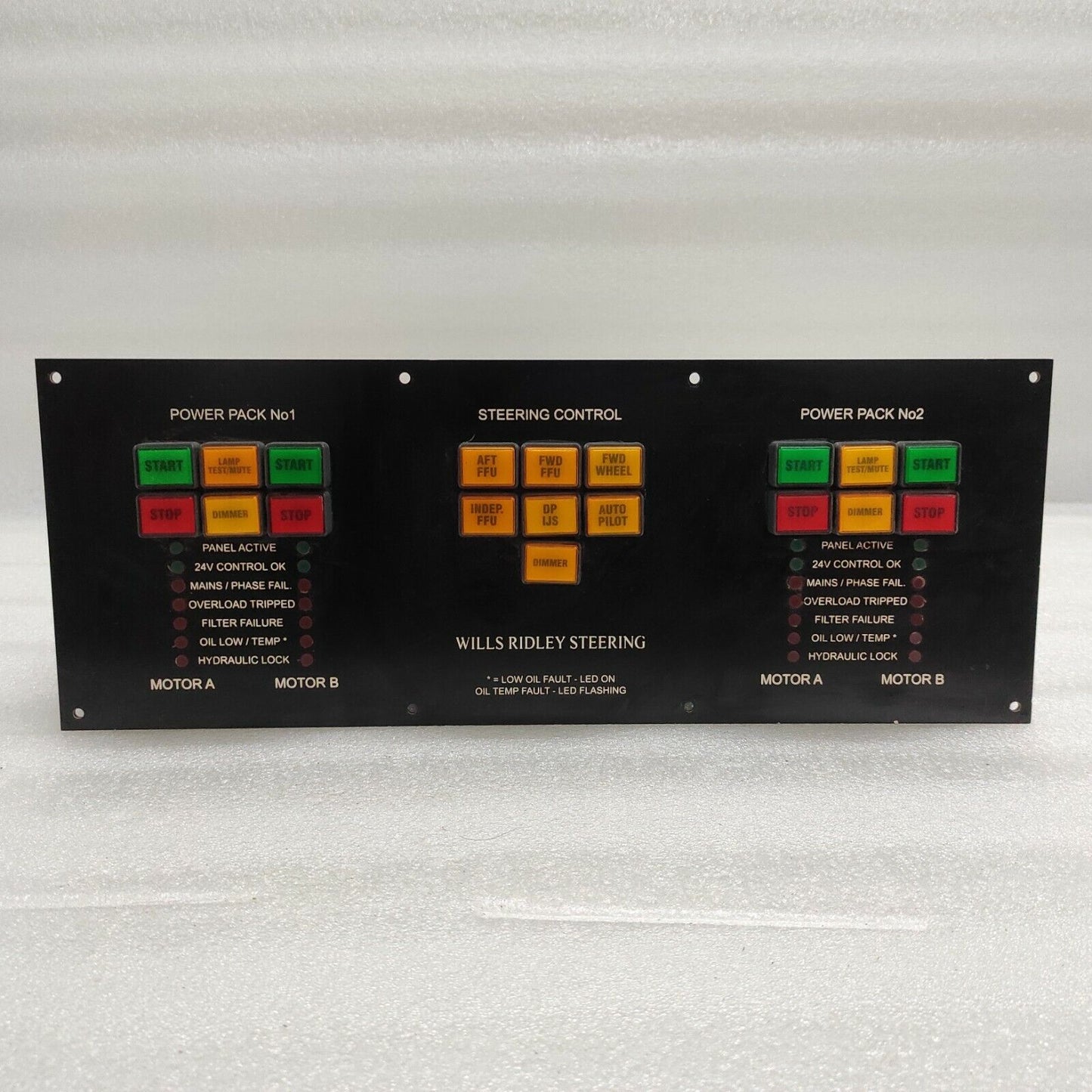 WILLS RIDLEY BP1500S FWS POSN STARTER PANEL 