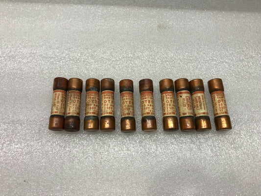 FERRAZ SHAWMUT OT20 K5 FUSE 50kA 20A 250V LOT OF 10 UNIT